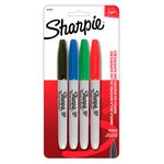 14153 - MARCADOR PERMANENTE FINO SURTIDOS CON 4 SHARPIE
