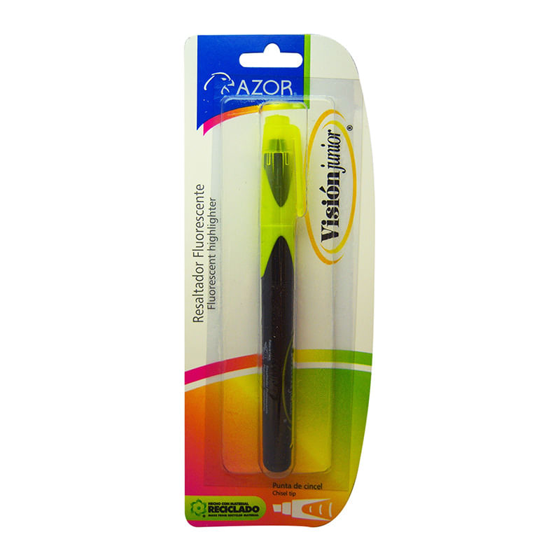 13428 - MARCADOR FLUORESCENTE DELG AMARILLO VISION JR BLT