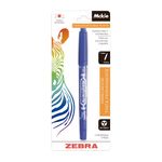 13869 - MARCADOR PERMANENTE DOBLE PUNTA AZUL MCKIE BLT