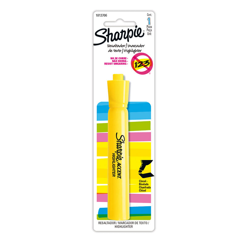 13416 - MARCADOR FLUORESCENTE AMARILLO SHARPIE BLT
