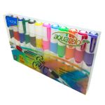 15344 - MARCADOR BASE AGUA COLORES CON 12 AQUARELO BLT