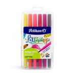 13190 - MARCADOR BASE AGUA DELG SURTIDOS C/12 MARKANA PUNTA PINCEL