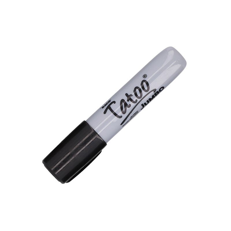 MARCADOR PERMANENTE JUMBO NEGRO TATOO