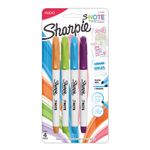 29510 - RESALTADOR SHARPIE S*NOTE BLT CON 4 COLS SURTIDOS
