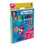 29313 - MARCADOR BASE AGUA DELG CON 12 PAPERMATE