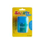 18197 - SACAPUNTAS METALICO CON DEPOSITO CUADRADO BLT