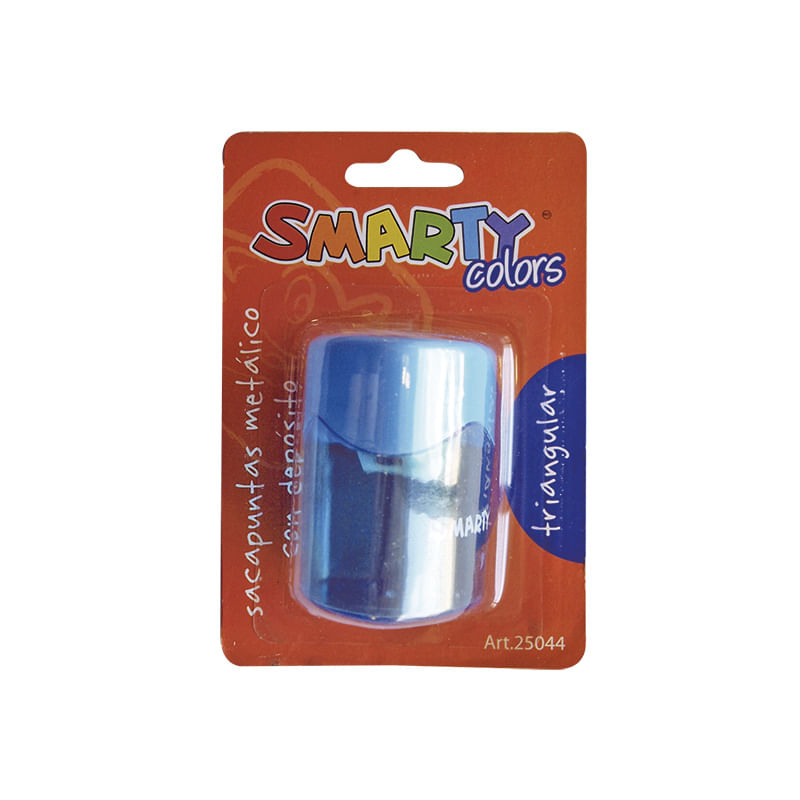 18203 - SACAPUNTAS METALICO CON DEPOSITO TRIANGULAR BLT