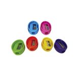 18224 - SACAPUNTAS PLASTICO OVALADO C/60