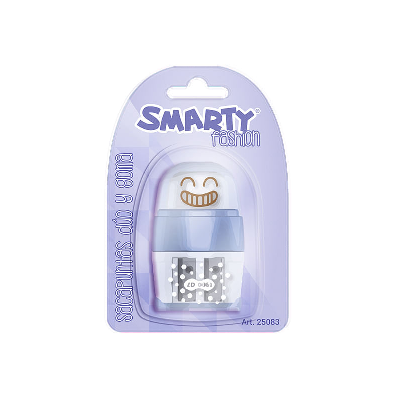 9996 - SACAPUNTAS CON DEPOSITO Y GOMA ROBOT DUO 2 ORIFICIOS BLT