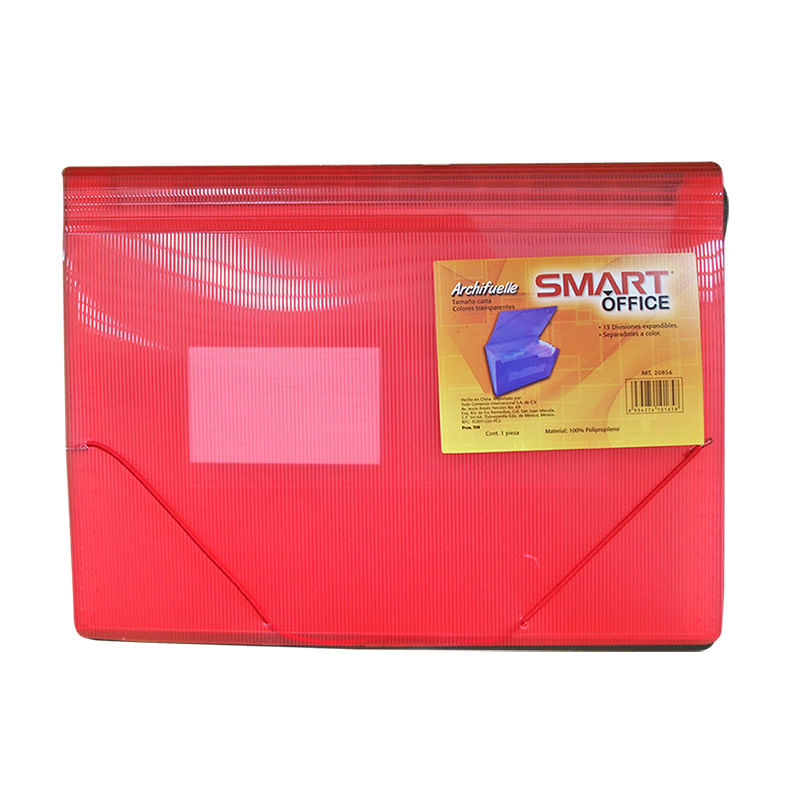 18244 - ARCHIFUELLE CARTA 13SEP CON LIGA COLORES TRANSPARENTES