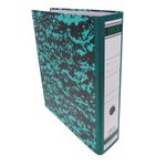 11418 - ARCHIVADOR OFICIO MARMOLEADO VERDE LEFORT