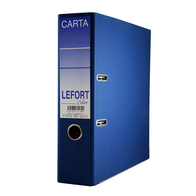 11434 - ARCHIVADOR CARTA AZUL LEFORT