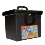 11501 - ARCHIVERO CARTA  C/CHAPA NEGRO ORGANIFILE