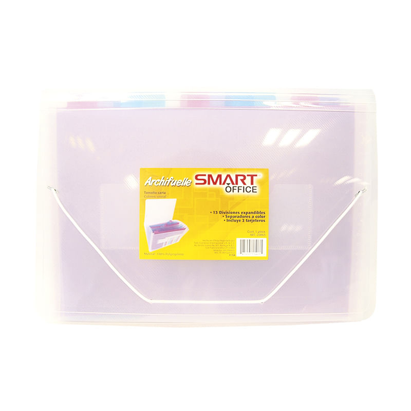 11359 - ARCHIFUELLE CARTA 13SEP C/IND CON LIGA COLORES TRANSPARENTES