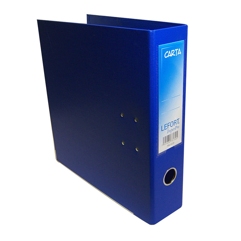 11436 - ARCHIVADOR CARTA AZUL PLASTICO LEFORT