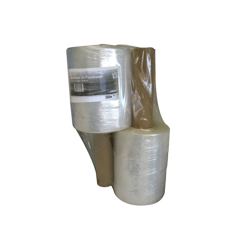 15540 - ROLLO POLIETILENO STRECHT CON 2  5" (12 7cms x 305mts)