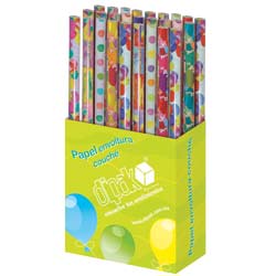 15507 - PAPEL ENVOLTURA BEBES ROLLO CON 2 DIPAK