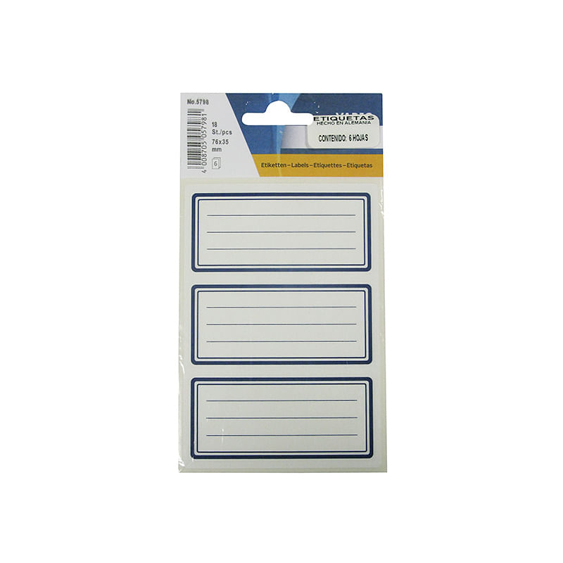 15528 - ETIQUETA FANTASIA ESCOLAR