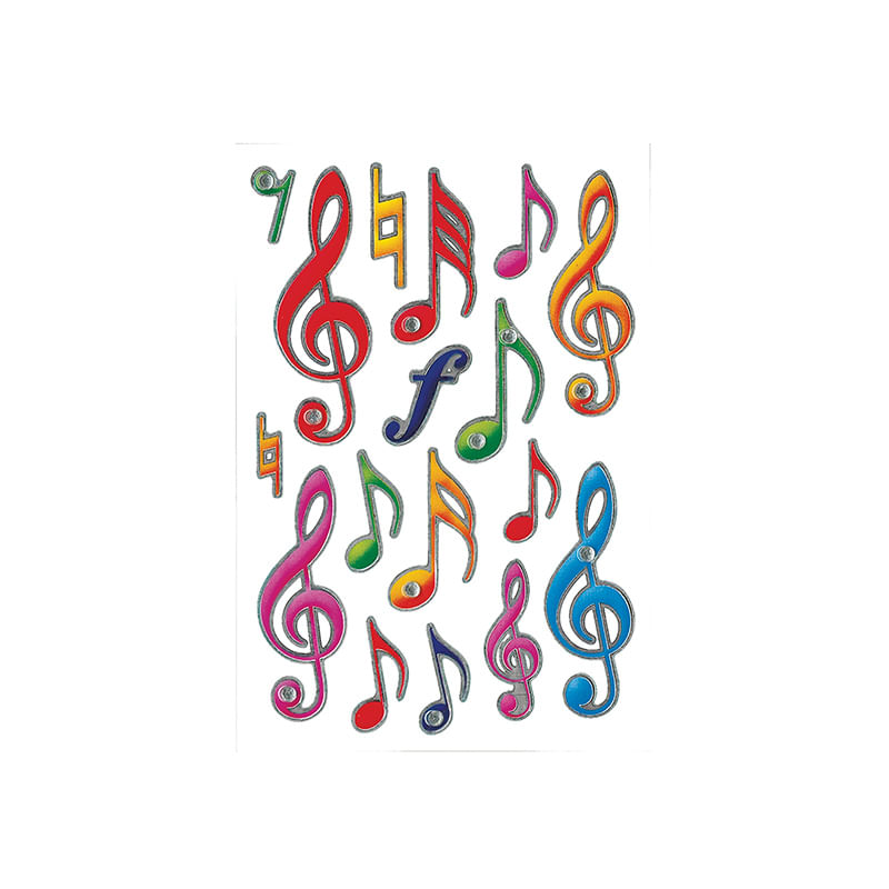 15525 - ETIQUETA DECO LINE MUSICALES