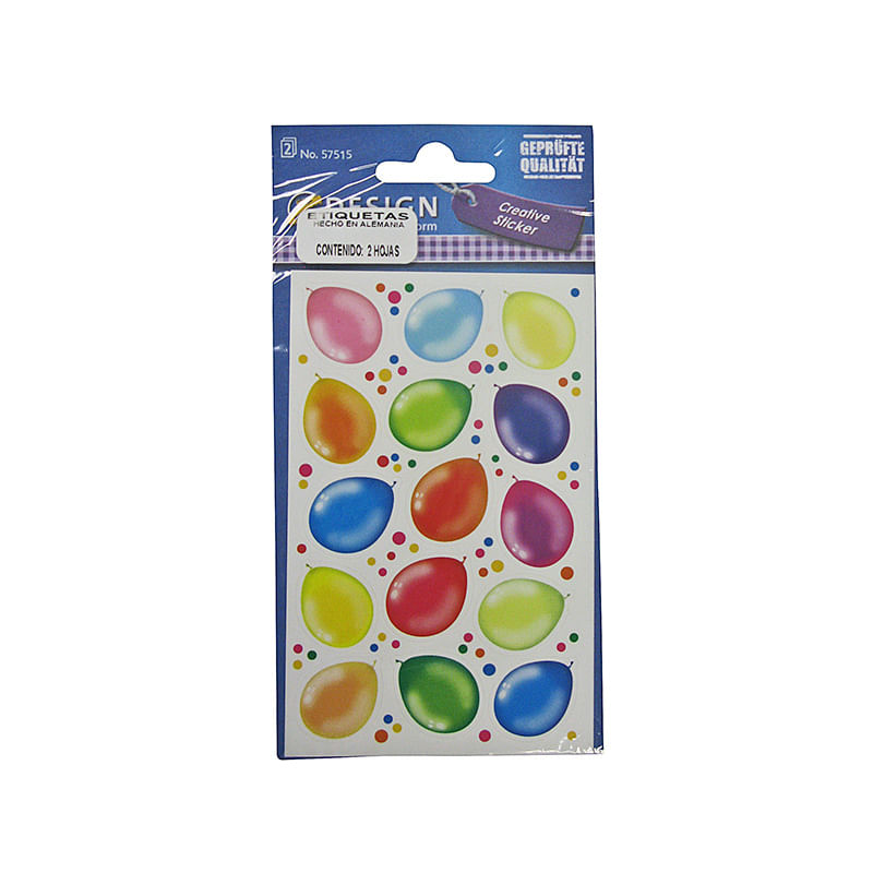 11066 - ETIQUETA FANTASIA FIGURAS VARIAS