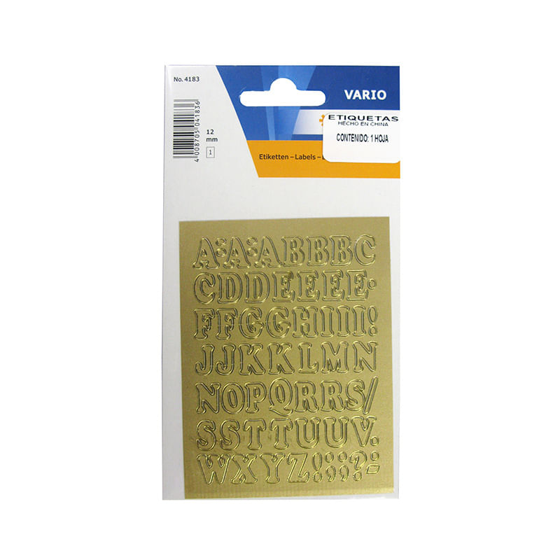 15560 - ETIQUETA DECO LINE LETRAS