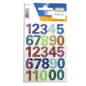 18317 - ETIQUETA DECO LINE NUMEROS