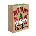 13528 - BOLSA REGALO GRANDE KRAFT DIAS DE NAVIDAD