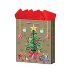 18349 - BOLSA REGALO GRANDE KRAFT DIAS DE NAVIDAD