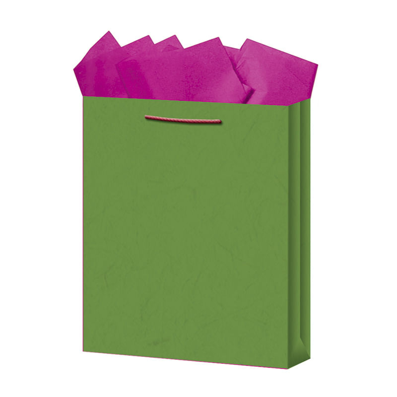 18395 - BOLSA REGALO GRANDE KRAFT COLORES