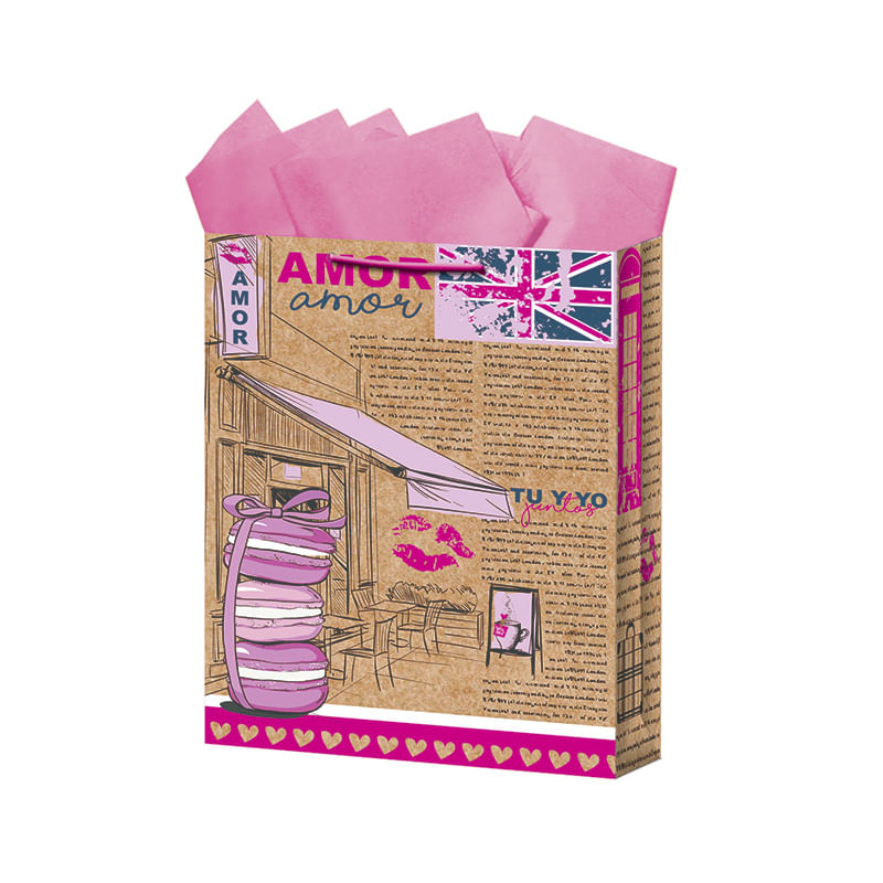 13600 - BOLSA REGALO MEDIANA KRAFT