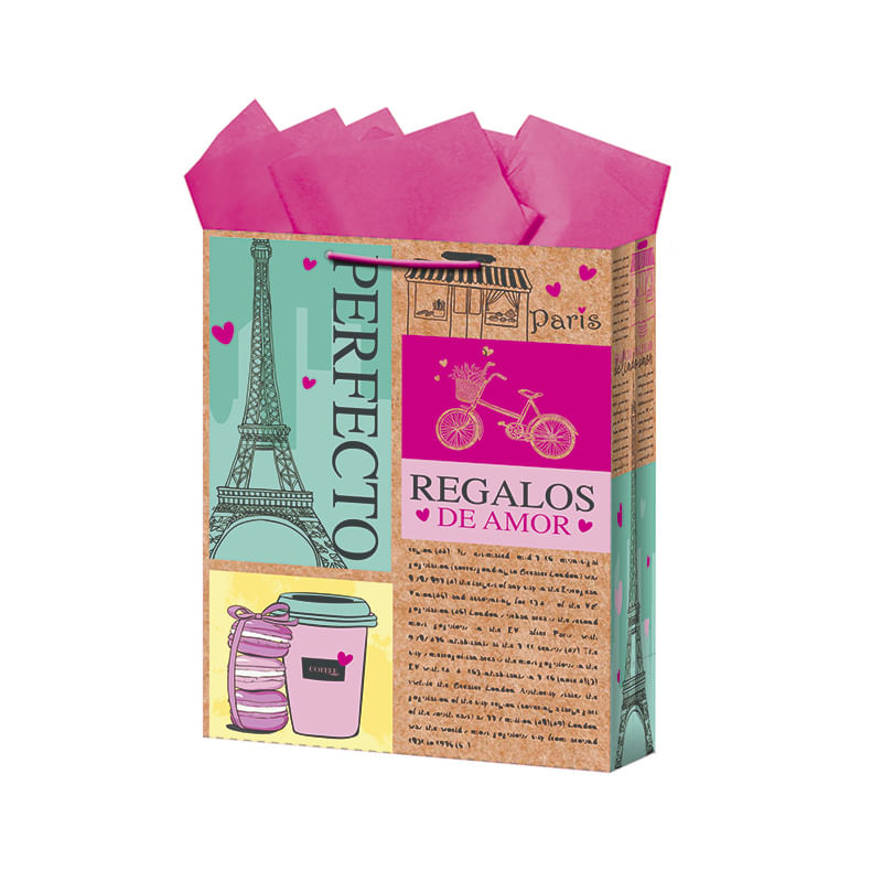 18432 - BOLSA REGALO MEDIANA KRAFT