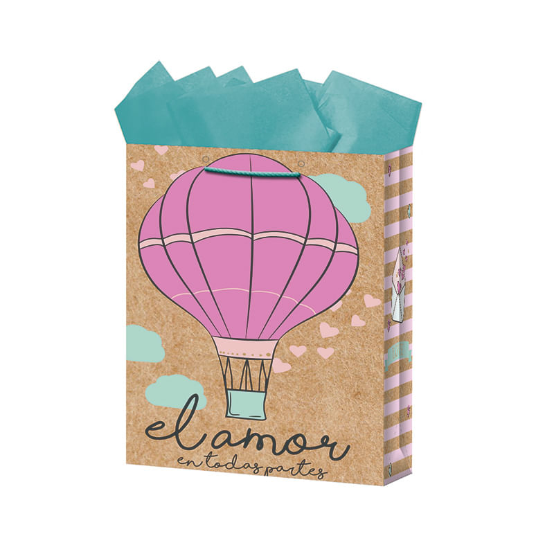 18433 - BOLSA REGALO MEDIANA KRAFT