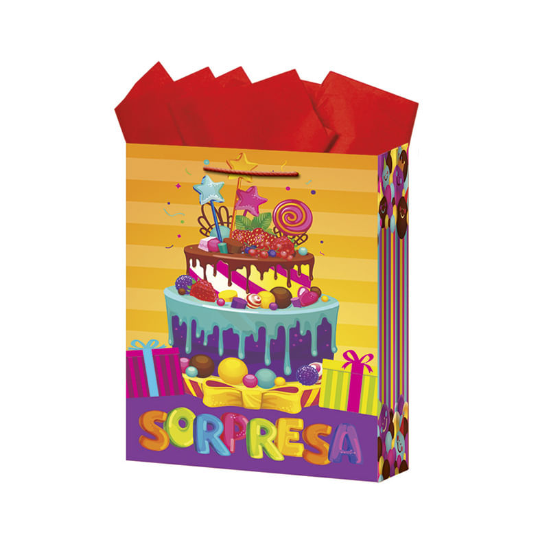 18447 - BOLSA REGALO MEDIANA FELICIDADES