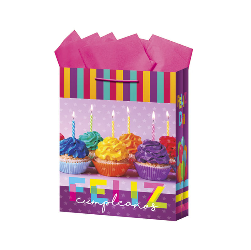 18448 - BOLSA REGALO MEDIANA FELICIDADES