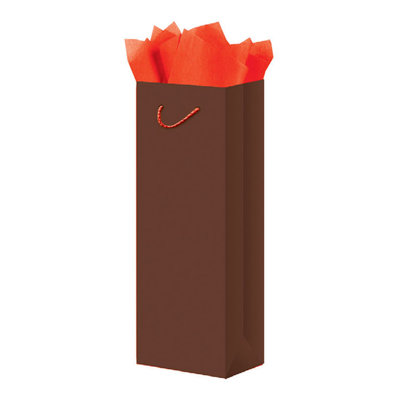 18468 - BOLSA PARA BOTELLA KRAFT COLORES