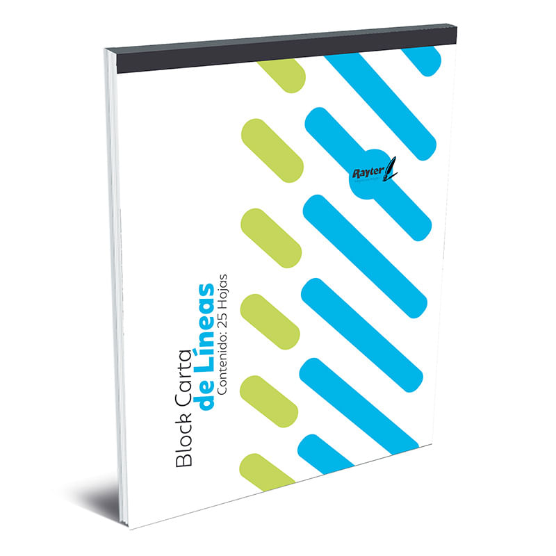 12032 - BLOCK CARTA 80H RAYAS