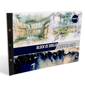 Block De Dibujo Agujeta 20H Blanco Rayter 02Agblk000