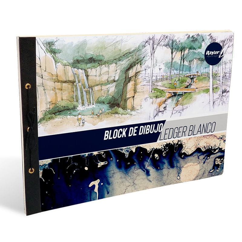BLOCK DE DIBUJO LEDGER CON 20HJS