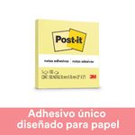 45308 - NOTAS ADHESIVAS 3x3 AMARILLO C/100H