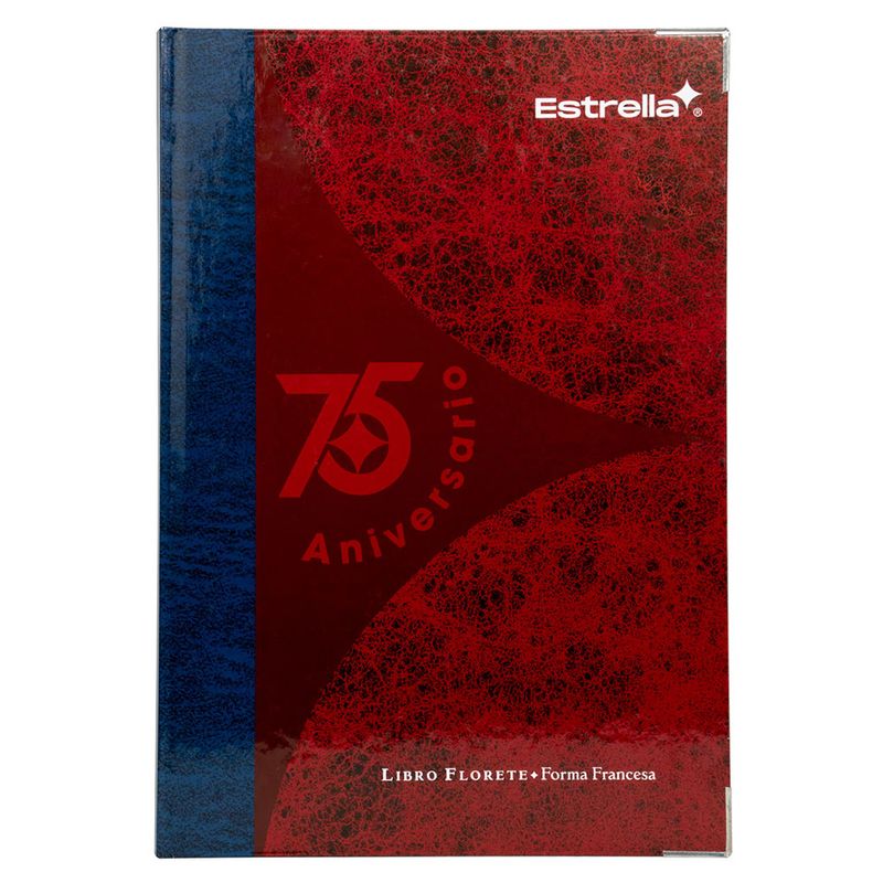 11534 - LIBRO FLORETE RAYAS 96HJS FORMA FRANCESA