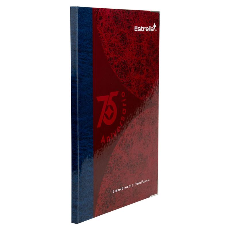 18595 - LIBRO FLORETE RAYAS 96HJS FORMA FRANCESA