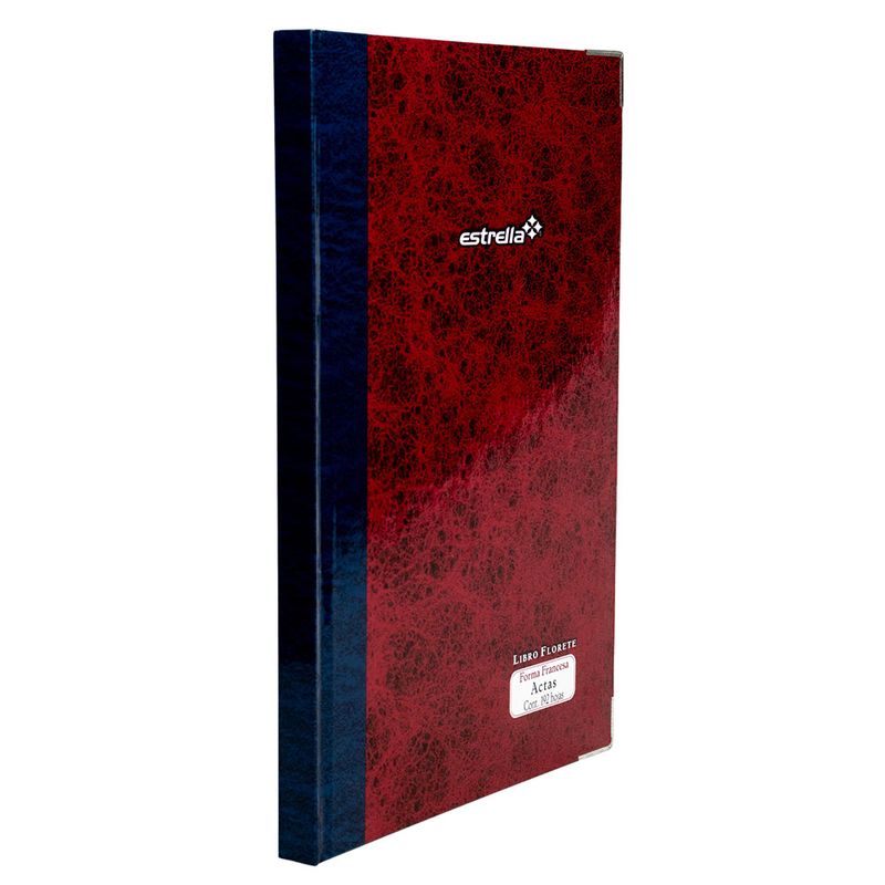 18605 - LIBRO FLORETE ACTAS 192HJS FORMA FRANCESA