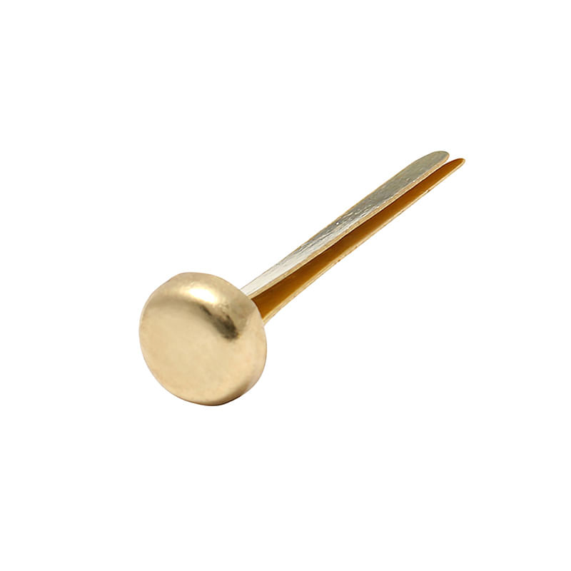 BROCHE LATONADO TIPO ALEMAN 25MM C/100PZAS