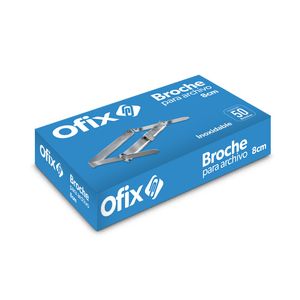 Broche Para Archivo Ofix 8Cm Cja Con 50 P4635