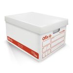 CAJA ARCHIVO OFICIO PLASTICA OFIX
