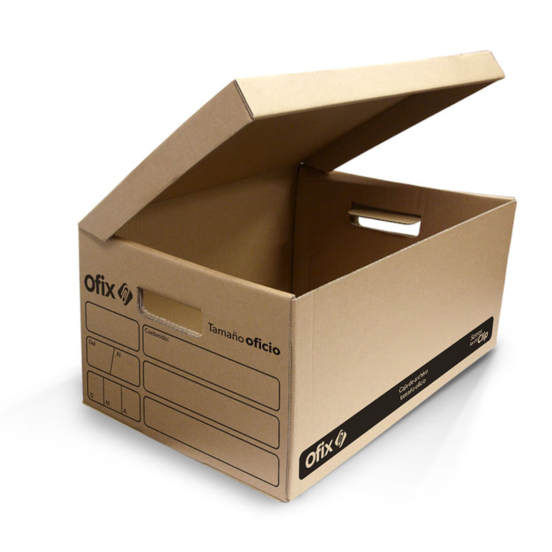 13899 - CAJA ARCHIVO OFICIO CARTON OFIX