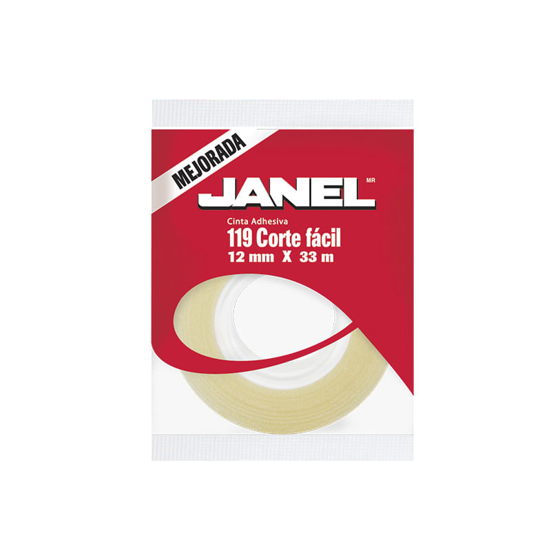 9656 - CINTA ADHESIVA TRANSP 119 12X33 C F POLIPRO