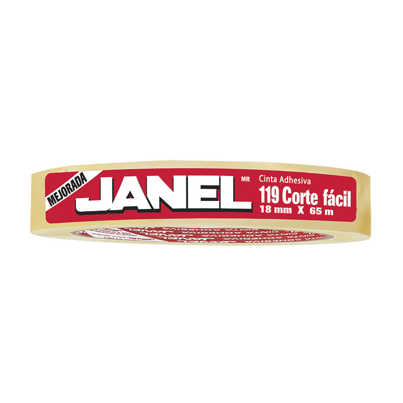 9659 - CINTA ADHESIVA TRANSP 119 18X65 C F POLIPRO