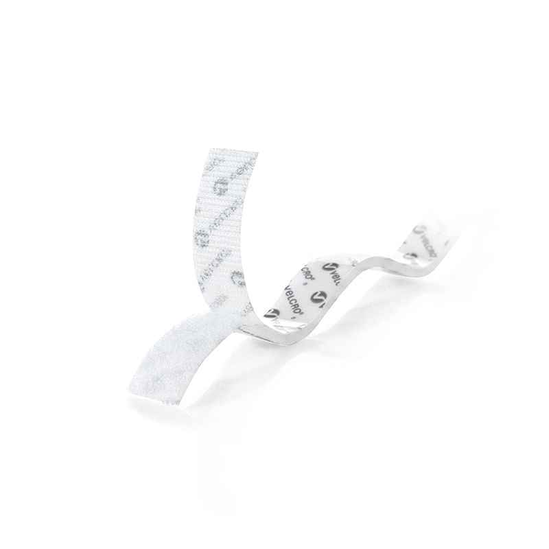 VELCRO CINTA ADHESIVA 45MX19CM BLANCO C/1 PZA