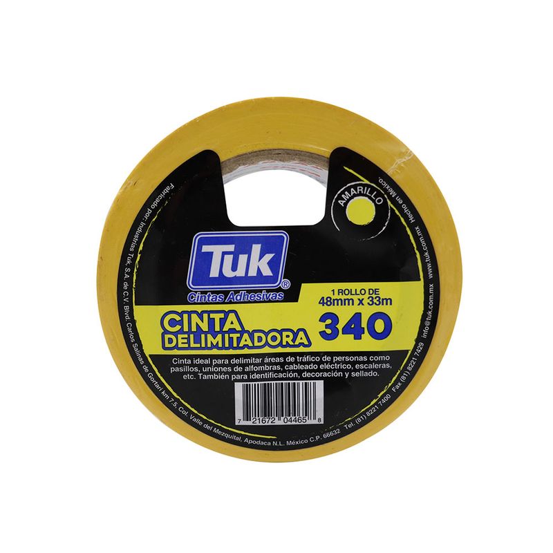 9759 - CINTA DELIMITADORA DE AREA 340  48X33M AMARILLO